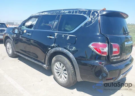 2019 Nissan Armada Sv из США, поврежденный, VIN JN8AY2NC9K9584235